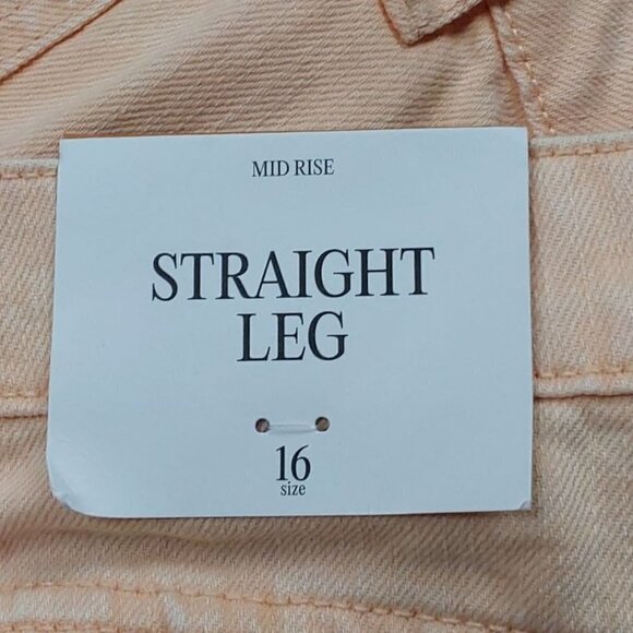 Women's Tie-Dye Mid Rise Straight Jeans | Future Collective | 16 - Picture 10 of 12